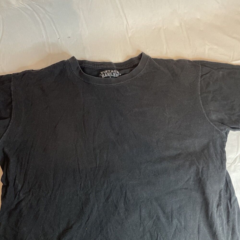 Vintage Harlem Black T Shirt Men’s Large GUC